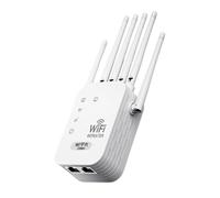 Huehkir Amplificateur WiFi Booster De Signal - Amplificateur Portable Sécurisé Et Stable | Extenseur de Portée WiFi de Signal - pour Famille Maison Intérieur Bureau Salon Chambre Voyage