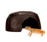 Huehkir Cachette pour Reptiles,Abri pour Reptiles - Cachette Humidification Naturelle avec 3 Dépressions pour Lézard, Serpent, Tortue, Grenouille, Dragon Barbu et Repos