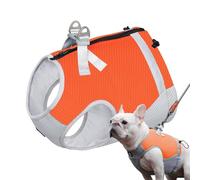 Huehkir Harnais de Refroidissement pour Chien - Harnais de Refroidissement en Tissu rafraîchissant à 3 Couches pour Chiens,Bandes réfléchissantes Confortable pour la sécurité, Gilets pour