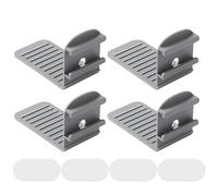 Huehkir Maintenant Les Draps, Maintenant Les Drap Fixation Lit, 4 Attaches Amovibles pour Couette Duvet Couverture Hotel Chambre Enfant Crèche Dortoir Camping Car Chambre Invité