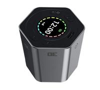 Huehkir Minuteur de Cuisine | Montre Numérique Rechargeable avec Capteur de Rotation | Minuteur à Compte à Rebours avec Une Autonomie de 60 Heures,pour Étude Exercice Cuisson Salle de Bain Réunion