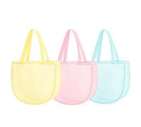 Huehkir Sac Plage En Maille | Multicolore Pliable Et Portable | Sacs filet de plage à coquillages | Pour La Les Filles Et Les Adultes Au Bord De Mer Ramassage De Rochers Fête Baignade Vacances