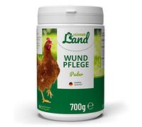 HÜHNER Land Poudre de Soin des plaies pour Poulets 700g - avec des complexes minéraux naturels Je soigne Les blessures des Poulets, cailles et volailles
