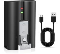 HUEJ-1 Pack Pour Ring Batterie 6040Mah Batterie De Remplacement Pour Sonnette Vidéo Compatible Avec Video Doorbell 2/3/4/3 Plus,Stick Up Cam Battery (2Nd & 3Rd Gen),Spotlight Cam,Peephole Cam
