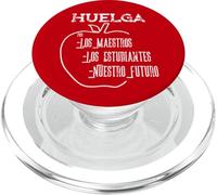 Huelga - Soutenez Les grèves des syndicats des Enseignants PopSockets PopGrip pour MagSafe