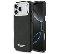 Hülle Case iPhone 17 Pro Max Aston Martin MagSafe Hardcase Noir Logo Métal