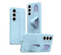 Hülle Coque pour Galaxy S26 Étui + 3 Boutons NFC Intelligents + Dragonne et Support + Anneau Caméra Alliage,Standing Grip Case pour Samsung Galaxy S26(1)