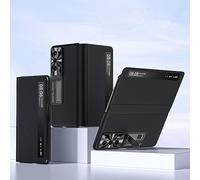 Hülle Coque pour Magic V2 Magnetic Flip Boîtier View Window,Support Case Cuir Folio étui pour Honor Magic V2(1)