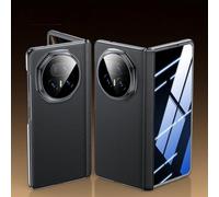 Hülle Coque pour Magic V5 Boîtier + Magnetic Hinge + Lens Cap + Privacy Film,Cuir Bumper Case Slim étui pour Honor Magic V5(6)