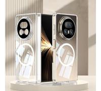 Hülle Coque pour Magic V5 étui Clear + Magnetic Hinge + Wireless Charge,Bumper Case pour Honor Magic V5(4)