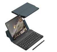 Hülle Coque pour Pixel 9 Pro Fold Clavier Magnetic Flip Folio + Stylo + Pen Slot,Book Cover Keyboard étui pour Google Pixel 9 Pro Fold(5)