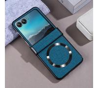 Hülle Coque pour Razr5 Boîtier + Wireless Charge + Hinge,Cuir Case Bumper Cover étui pour Motorola Razr 50 Ultra(3)