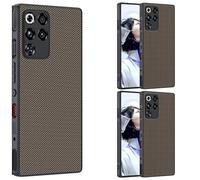 Hülle Coque pour RedMagic 11 Pro étui Carbon Fiber,Textured Cuir Slim Case pour ZTE Nubia RedMagic 11 Pro(2)