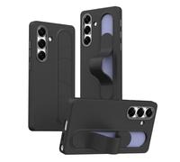 Hülle Coque pour S25 Plus Étui + 3 Boutons NFC Intelligents + Dragonne et Support + Anneau Caméra Alliage,Standing Grip Case pour Samsung Galaxy S25+(5)