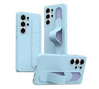 Hülle Coque pour S26 Ultra Étui + 3 Boutons NFC Intelligents + Dragonne et Support + Anneau Caméra Alliage,Standing Grip Case pour Samsung Galaxy S26 Ultra(1)