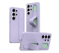 Hülle Coque pour S26 Ultra Étui + 3 Boutons NFC Intelligents + Dragonne et Support + Anneau Caméra Alliage,Standing Grip Case pour Samsung Galaxy S26 Ultra(3)