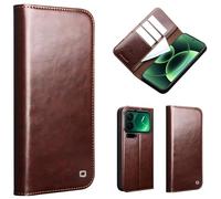 Hülle Coque pour Xiaomi 17 Pro Magnetic Flip Case + Premium Wallet Cover Card Slot,Folio Portefeuille Étui pour Xiaomi 17 Pro(1)