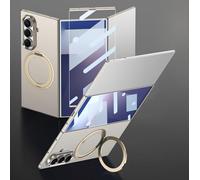 Hülle Coque pour Z Trifold Case + Glass Film + 360°Rotating Stand + Wireless Charge,Bumper étui pour Samsung Galaxy Z Trifold(3)