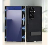 Hülle Coque pour Z Trifold étui + Rotating Stand + Double Hinge,Cuir Bumper Case pour Samsung Galaxy Z Trifold(2)