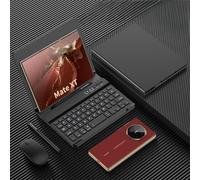 Hülle Mate XT Ultimate Clavier + Métal Support de Téléphone + Souris + Stylo,Universal Foldable Keyboard Stand Coque pour Huawei Mate XT Ultimate(1)