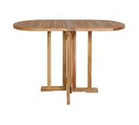 Table de jardin en teck HUELVA 120 cm