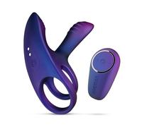 Hueman Infinity Ignite - Anneau vibrant pénis et testicules (violet)