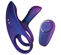 Hueman Infinity Ignite - Anneau vibrant pénis et testicules (violet)