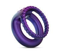 Hueman - Jupiter Anneau vibrant pour pénis et testicules - Violet