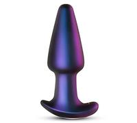 Hueman – Plug anal télécommandé Meteoroid – Rotatif, perles rotatives – Violet 11 cm