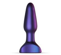 Hueman Space Force - plug anal vibrant à poussées - étanche - violet