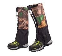 Huenco Camouflage en Plein Air Imperméable À La Neige Botte De Neige Étanche Guêtres Legging Guêtre Haute Couvre-Jambe Haute Randonnée Randonnée Randonnée Escalade Chasse