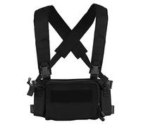 Huenco Camouflage Gilet Tactique Airsoft Ammo Poitrine Rig 5.56 9mm Magazine Carrier Combat Tactique Militaire