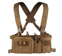 Huenco Gilet tactique d'assaut tactique 500D Molle Multicam avec plusieurs poches, t, L