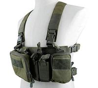 Huenco Tactical Assault Poitra Rig 500D Molle Multicam Gilet Tactique avec Multi-Poches