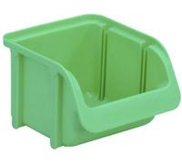 Bac de rangement 0.46 l Alutec 671400 (l x h x p) 115 x 100 x 75 mm vert 1 pc(s)