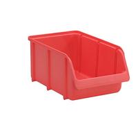 Hünersdorff 674100 Bacs en PP, Rouge, Taille 4