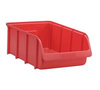 Hünersdorff 675100 Bacs en PP, Rouge, Taille 5
