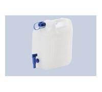 Hünersdorff Jerrican à eau 817500 ECO PE‑HD avec robinet bleu/transparent 10 l (max. 12 l)