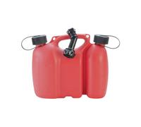 hünersdorff GmbH Doppelkanister 1,5 L, Réservoir Double Profi PE-HD Homologation Nu Accessoire, Noir/Rouge, 3 + 1,5 L, 5 L, Rouge, 14,5 x 30,8 x 25,4 cm 804000