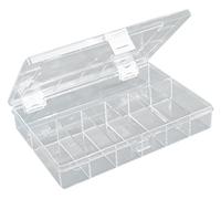 Hünersdorff Boîte d'assortiment : Boîte de rangement solide (PS), Transparent, 613600