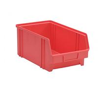 hünersdorff Boîte de Rangement empilable en polystyrène - Taille 4 - Haute stabilité - Rouge