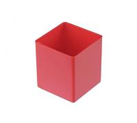 hünersdorff Boîte de rangement en polystyrène haute résistance aux chocs - Dimensions : 54 x 54 x 63 mm - Couleur : rouge