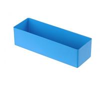 Hünersdorff Boîte de rangement en polystyrène résistant aux chocs Bleu 162 x 54 x 45 mm