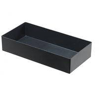 Hünersdorff Boîte de rangement en polystyrène résistant aux chocs Gris 216 x 108 x 45 mm