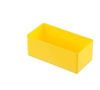 hünersdorff Boîte d'insertion en polystyrène (PS) - Dimensions : 108 x 54 x 45 mm - Couleur : jaune