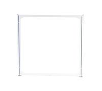 Hünersdorff - Cadre de la paroi de multistore 300 x 2000 mm, gris