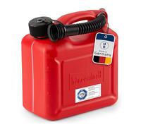 hünersdorff GmbH 811560 Nourrices à Carburant Standard PE-HD Homologation Nu Accessoires, Rouges, 5 L