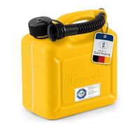 hünersdorff GmbH 811570 Nourrices à Carburant Standard PE-HD Homologation Nu et Accessoires, Rouges/Jaune, 5 L