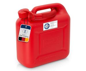 hünersdorff GmbH 812873 Nourrices à Carburant Standard PE-HD Homologation Nu Accessoire, Rouge, 10 L