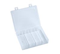 hünersdorff GmbH Boîte à assortiment PP MINI, 0 compartiments 140x180x40 mm, transparent